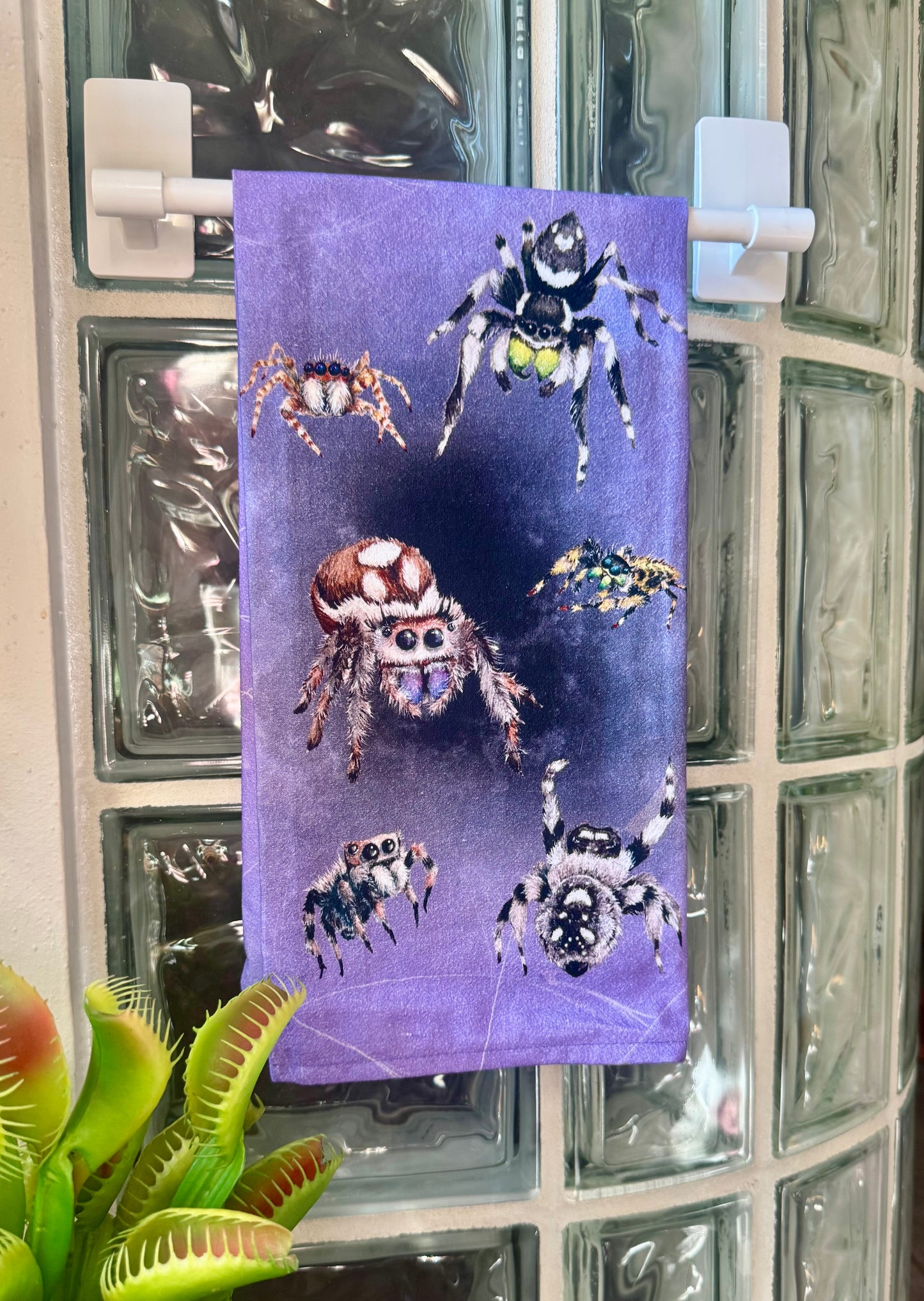 Jumping Spider Tea Towel