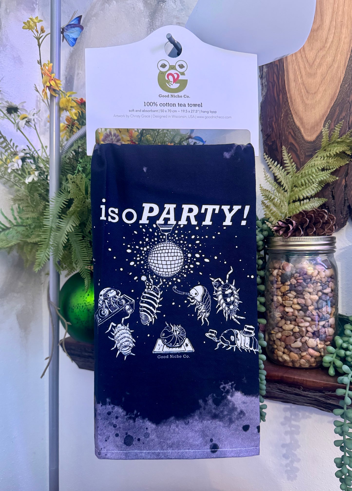 isoPARTY! Tea Towel